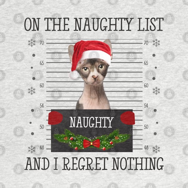 On The Naughty List And I Regret Nothing by CoolTees